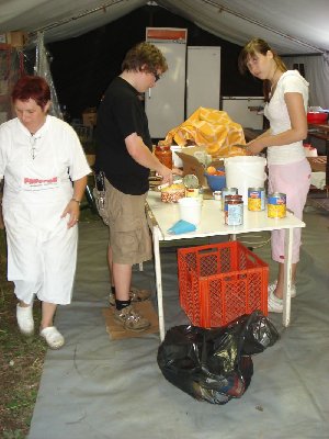 Za kosilo je bilo že poskrbljeno