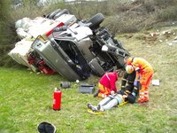 Slika stanja ob prihodu reševalcev