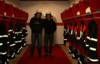 Sedaj že nekdanja predsednik in poveljnik