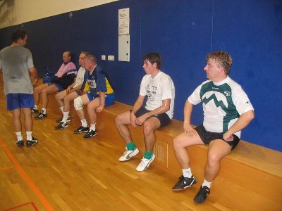 Kolegi iz Poklicne enote  Gorica: Zaslužen počitek.....med dvema setoma....šwiccc....