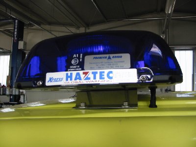 Nalepka na MODRI luči tipa Haztec strobe- nalepka A1-amber=oranžna pripada MODREMU bloku Optimax z dvema rotacijama- ne preveč pametno, kajne g. Verbančič
